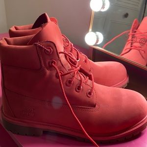 Hot Pink Timberlands